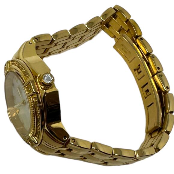 Invicta Angel Women’s Gold Tone Crystal Accent Watch Mother of Pearl Dial main image 7